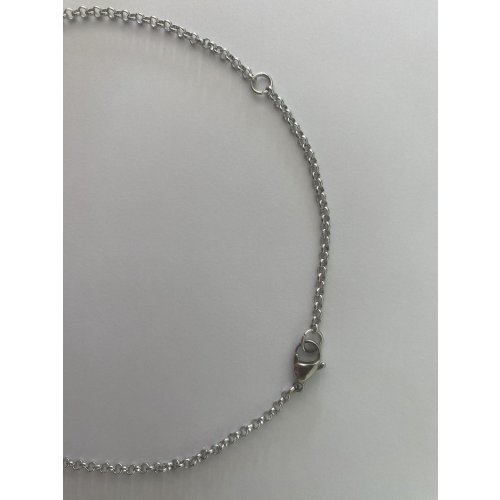 Stainless Steel Necklace with Contemporary Style CHAI Pendant - Adi Sidler