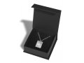 Stainless Steel Necklace with Cutout Star of David Pendant - Adi Sidler