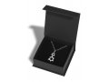 Stainless Steel Necklace with Double Star of David Pendant- Adi Sidler