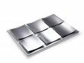 Stainless Steel Seder Plate by Laura Cowan