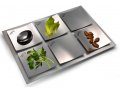 Stainless Steel Seder Plate by Laura Cowan