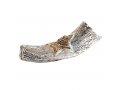 Sterling Silver Decorated Yemenite Shofar - Menorah and Star of David