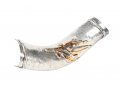 Sterling Silver Decorated Yemenite Shofar - Temple Menorah