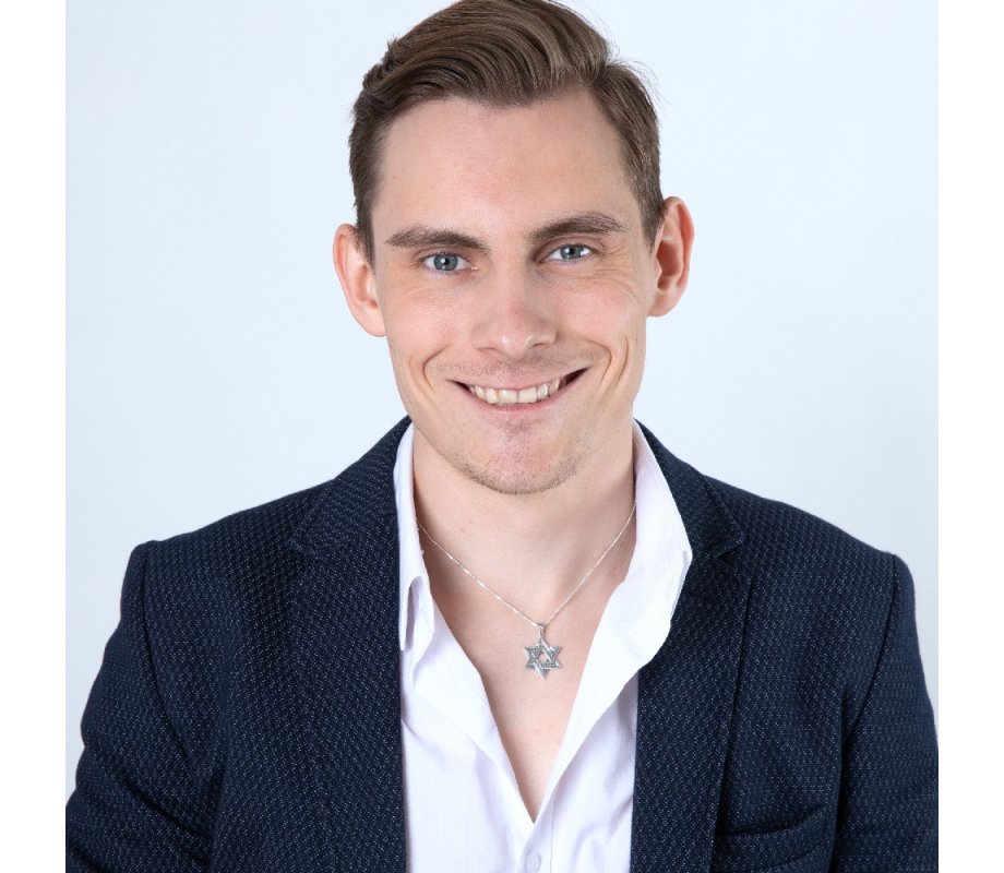 Sterling Silver Double Star of David Pendant Necklace – Smooth and Beaded Design