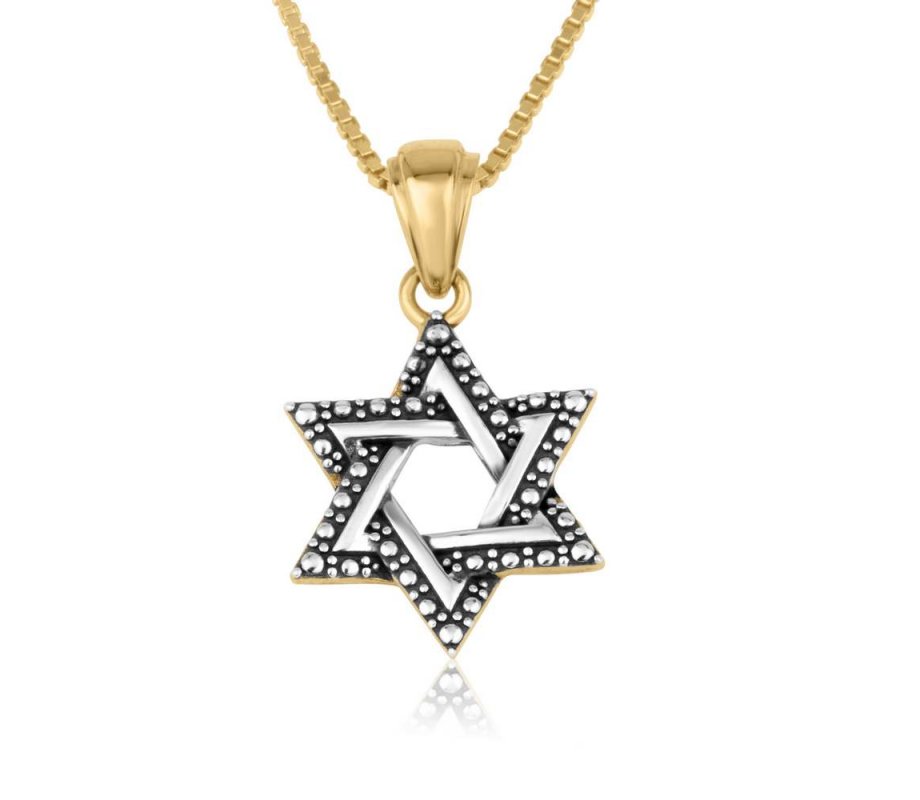 Sterling Silver Pendant Necklace - Star of David