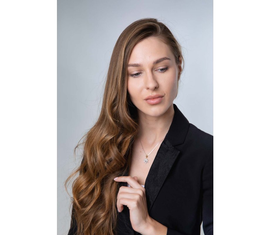 Sterling Silver Pendant Necklace - Star of David