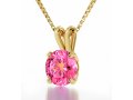 Swarovski Fairy Luck Necklace in Gold Plate- Nano