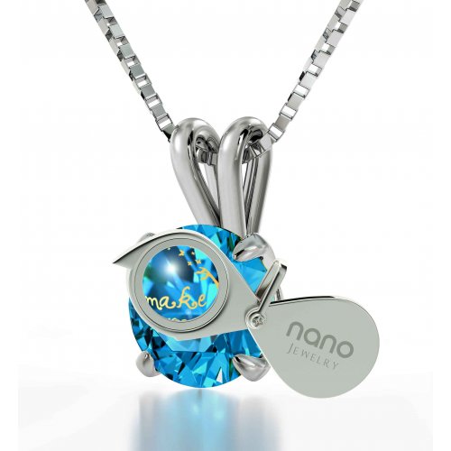 Swarovski Fairy Luck Necklace in Silver- Nano