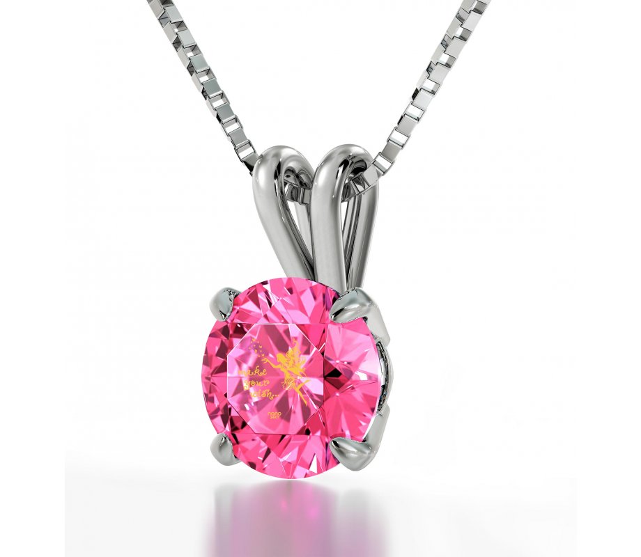 Swarovski Fairy Luck Necklace in Silver- Nano