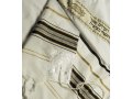 Talitania Acrylic Tallit - Black and Gold Stripes