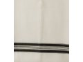 Talitania Kosher Wool Tallit Katan Without Center Fringes with Black Lines