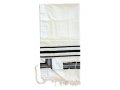 Talitania Prima AA Tallit Premium - Black Stripes