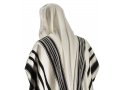 Talitania Prima AA Tallit Premium - Black Stripes