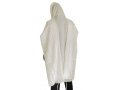 Talitania Wool Tallit - White Stripes