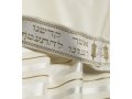 Talitania Wool Tallit - White and Gold Stripes