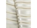 Talitania Wool Tallit - White and Gold Stripes