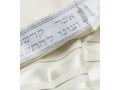 Talitania Wool Tallit - White and Silver Stripes