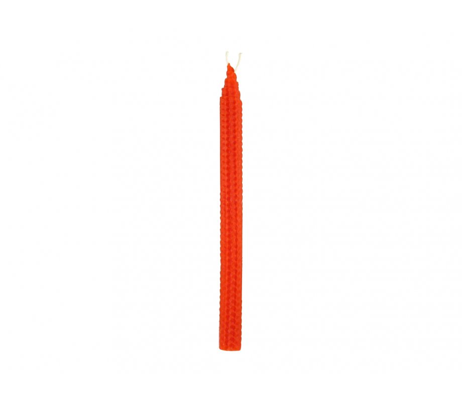 Tall Havdalah Candle - Honeycomb