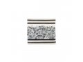 Tallit Bag Embroidered with Panoramic Jerusalem, Black and Gray - Yair Emanuel