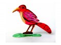 Thinking Bird Free Standing Double Sided Steel Sculpture - David Gerstein