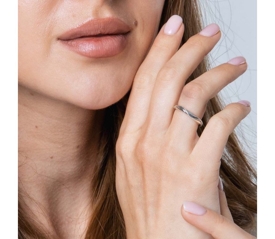 This Too Shall Pass, Hebrew and English - Engraved Inside Silver Sterling Ring