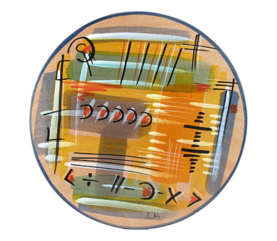 Thoughts Round Placemat - Kakadu