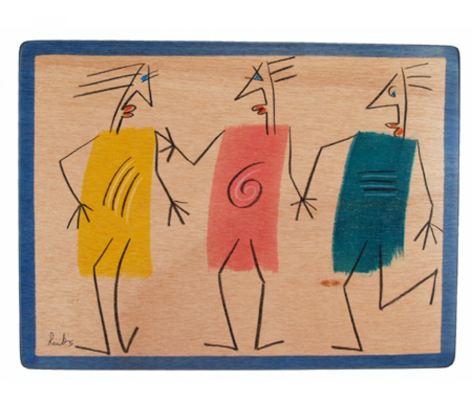 Tipusim Rectangular Placemat - Kakadu