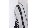 Traditional Turkish Non Slip Wool Tallit with Black Stripes