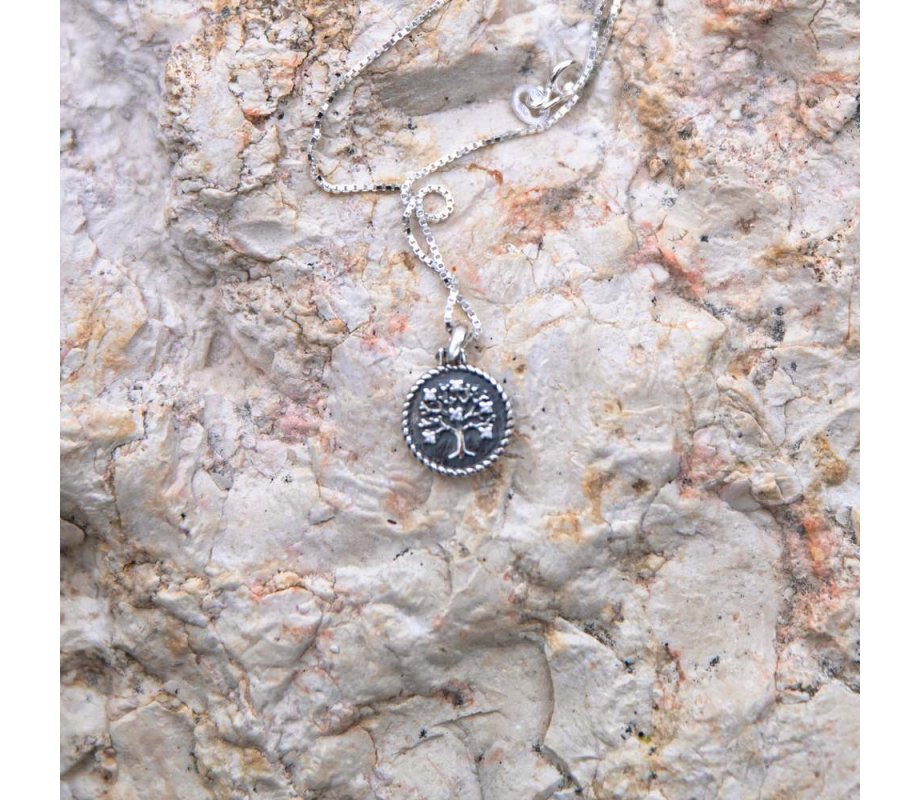 Tree of Life Pendant Necklace - Sterling Silver