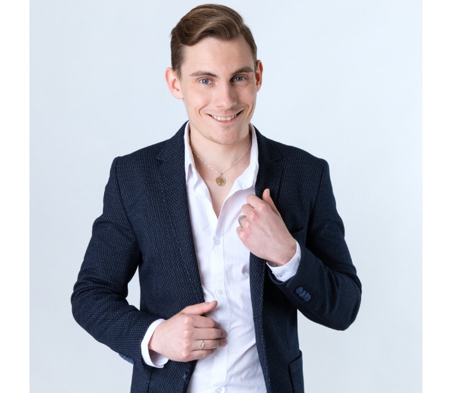 Tree of Life Pendant Necklace in Circular Pendant - Sterling Silver and 14K Gold Plate