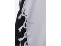 Turkish Style Non Slip Wool Tallit with Lining - Black Stripes