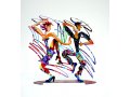 Twisters Free Standing Double Sided Sculpture - David Gerstein