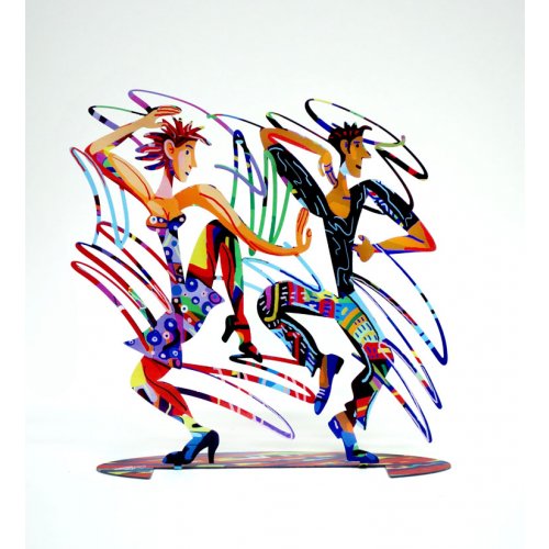 Twisters Free Standing Double Sided Sculpture - David Gerstein