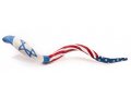 United States Flag Hand Painted Yemenite Shofar