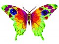 Vered Butterfly Double Sided Steel Wall Sculpture - David Gerstein
