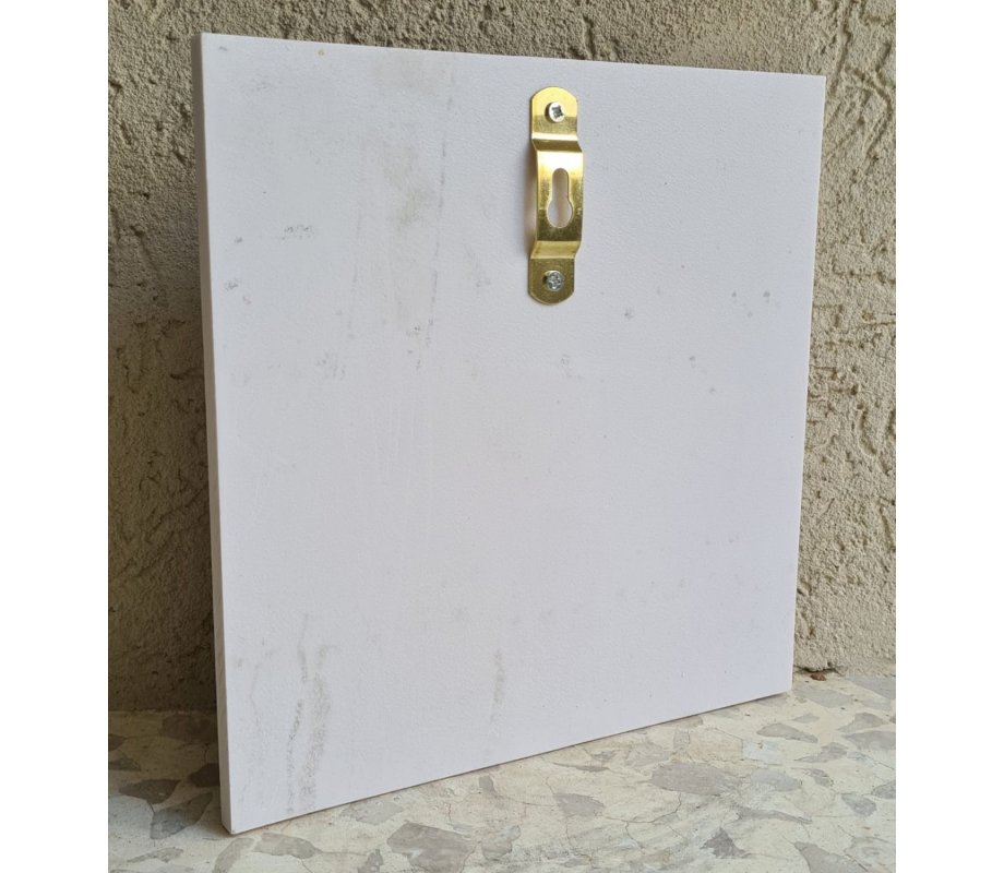 Wall Plaque with Gold Plated Words of Blessing, English - Dorit Judaica