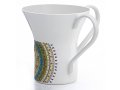 Wash Cup Netilat Yadayim with Pomegranates Mandalas - Dorit Judaica