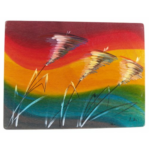 Windy Design Rectangular Placemat - Kakadu