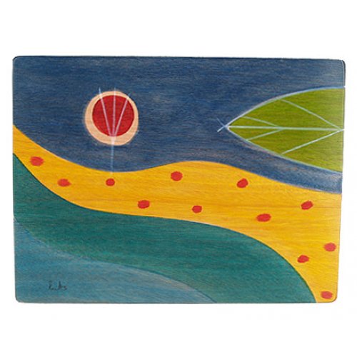 Yellow Path Rectangular Placemat - Kakadu