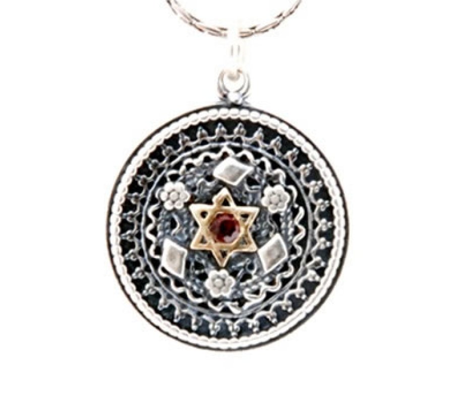 Yemenite style Star of David Necklace by Golan Jewelry