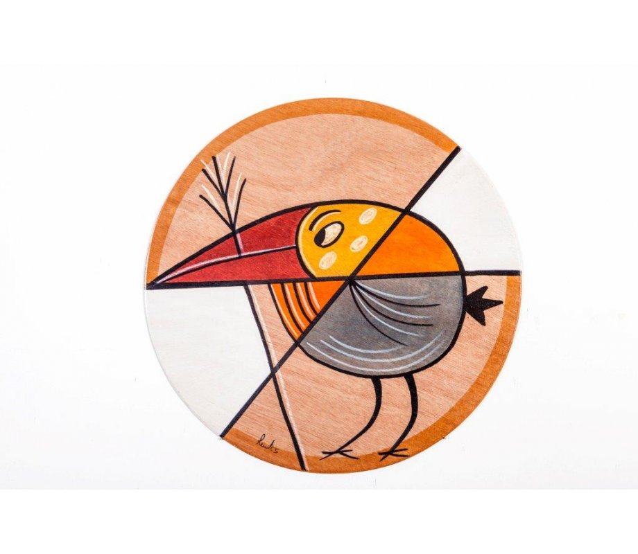 Zipi Round Placemat - Kakadu